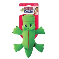 Kong Cozie Ultra Ana Alligator Squeaker Plush Dog Toy