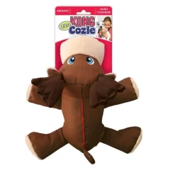 Kong Cozie Ultra Max Moose Squeaker Plush Dog Toy