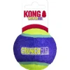 Kong CrunchAir Crunchy-Sound Making Fetch Tennis Ball Dog Toy - Medium