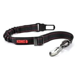 Kong Deluxe Swivel Tether Car Seatbelt - Black