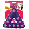 Kong Dotz Textured Gum Massaging Triangle Dog Toy - Large
