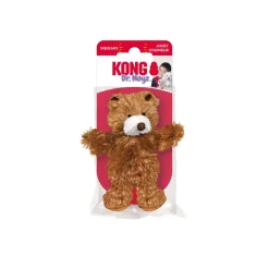 Kong Dr. Noys Teddy Bear Removable Squeaker and Plush Dog Toy - Medium