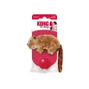 Kong Dr. Noyz Beaver Plush Dog Toy - Small