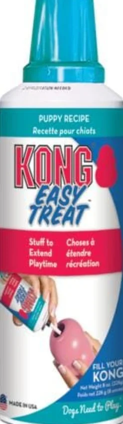 Kong Easy Treat Puppy Recipe Dog Toy Stuffing Chewy Dog Treats - Chicken - 8 Oz