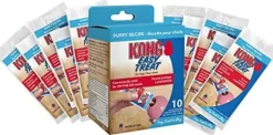 Kong Easy-To-Go Liver Puppy Dog Treats - Compatable with Kong Toys - 5.3 Oz