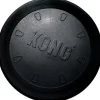 Kong Extreme Flyer Soft Flying Disc for Fetch Toughest Natural Rubber Dog Toy - Black - 12 In