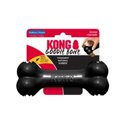 Kong Extreme Goodie Bone Toughest Natural Rubber Dog Toy - Black - Large