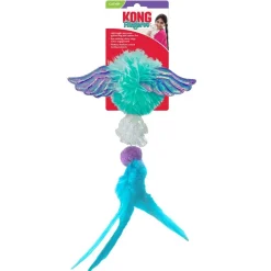 Kong Flingaroo Flight Pom-Pom and Crinkle Cat Toy