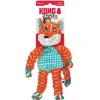 Kong Floppy Knots Fox Internal Knotted Rope and Plush Dog Toy - Small and Medium