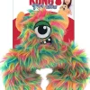 Kong Frizzles Frazzle Squeak and Crackle Cozy Plush Dog Toy - Medium