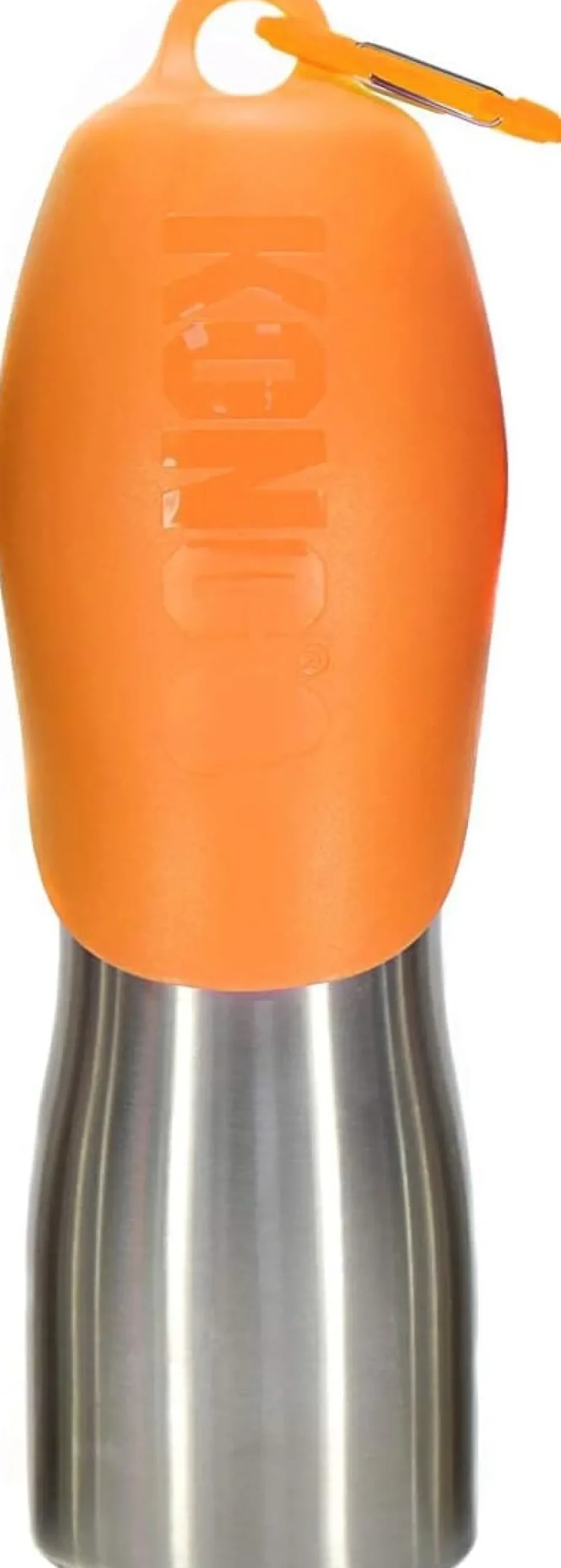 Kong H2O Insulated Stainless Steel Travel Pet Water Bottle - Orange - 25 Oz