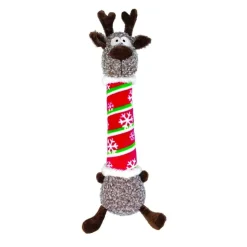 Kong Holiday Shakers Luvs Raindeer Squeak and Plush Dog Toy - Medium