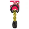 Kong Jaxx Braided Tug and Rope Durable Rubber Dog Toy - Large