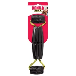 Kong Jaxx Triple Barrel Tug Dog Toy - Black - Large