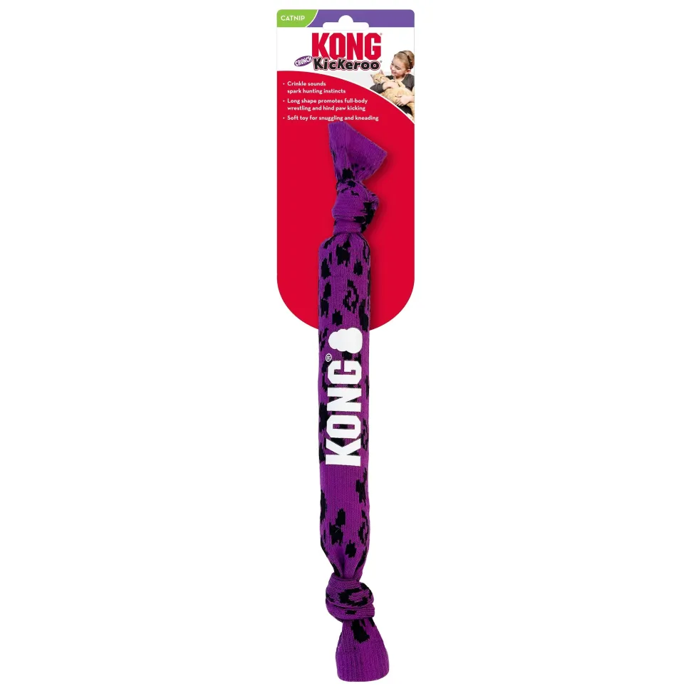 Kong Kickeroo Crunch Crinkle Sounding Cat Toy