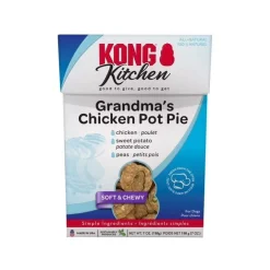 Kong Kitchen Grandmas Pot Pie Soft and Chewy Dog Treats - 7 Oz