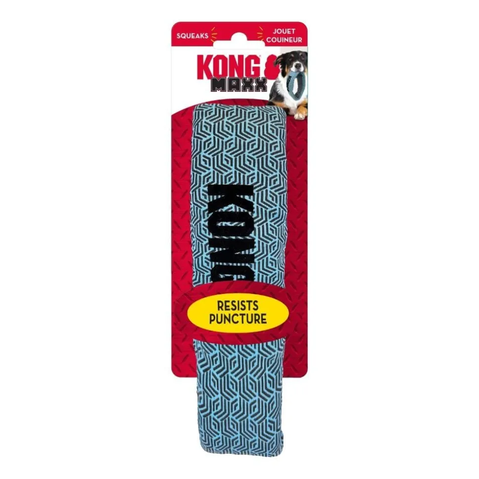 Kong Maxx Ring Puncture-Resistant Squeak and Fetch Nylon Dog Toy - Small/Medium