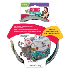 Kong Play Spaces Camper Pop-Open Travel Cat Tent