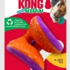Kong Rerun Whoosh Ball Treat Inserting and Dental Rubber Dog Toy - Medium/Large - Assorted