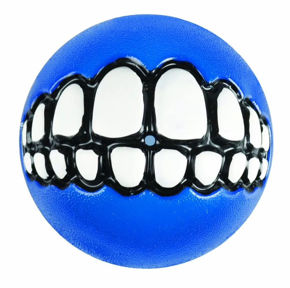 Kong Rogz Grinz Treat Ball Dog Toy - Medium - 2.4" Inches