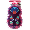 Kong Roughskinz Suedez Monkey Squeak and Plush Dog Toy - Medium