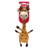 Kong Shakers Bobz Giraffe Flexible Squeak and Plush Dog Toy - Medium