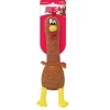 Kong Shakers Cuckoos Squeak and Plush Dog Toy - Assorted - Medium