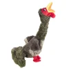 Kong Shakers Honkers Turkey Squeak and Plush Dog Toy - Small