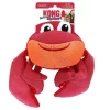Kong Shakers Shimmy Crab Squeak and Plush Nylon Dog Toy - Medium