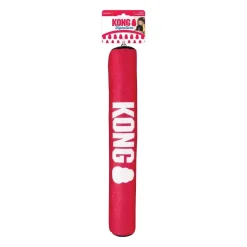 Kong Signature Stick Squeak Crinkle and Rattle Fetch Dog Toy - X-Large