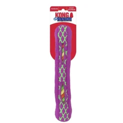 Kong Sneakerz Sport Stick Internally Roped Squeak and Plush Dog Toy - 12" Inches
