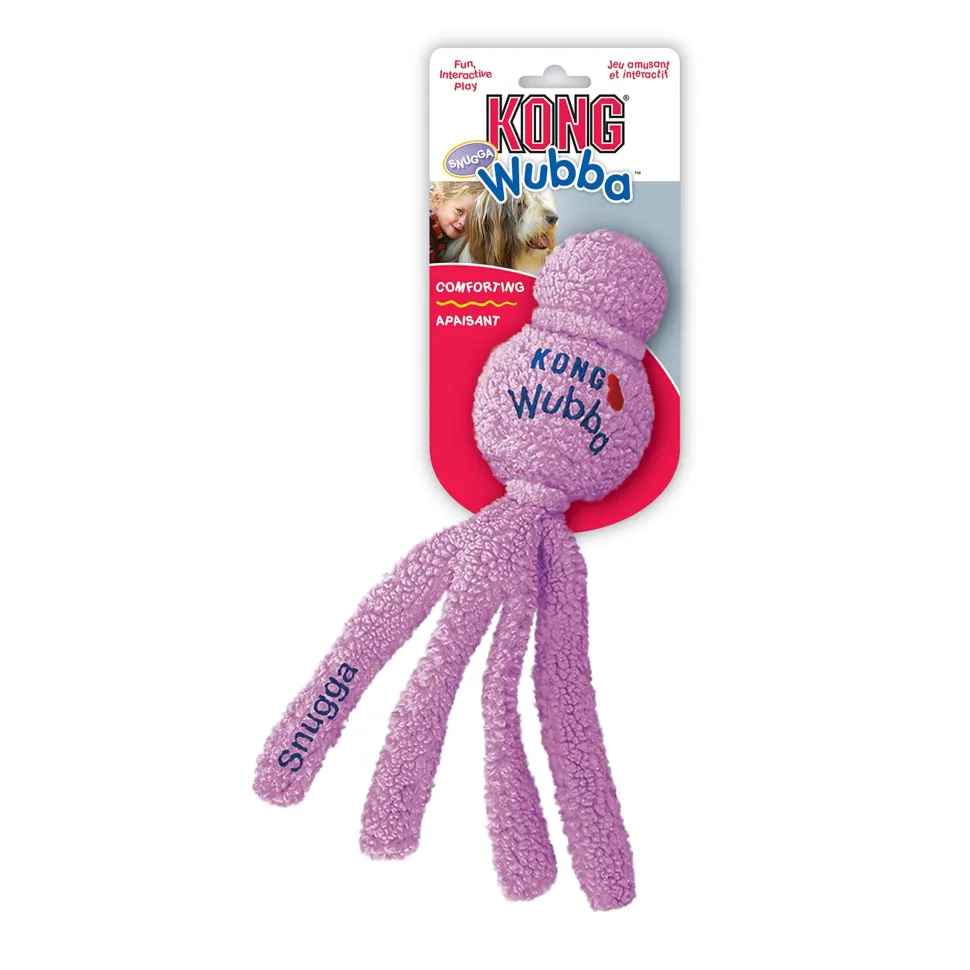 Kong Snugga Wubba Fleece Dog Toy - Large