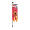 Kong Springz Crinkle and Catnip Cat Teaser Wand and Plush Toy - Assorted