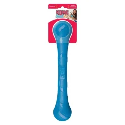 Kong SqueakStix Squeaky Tug and Fetch Dog Toy - Blue - Medium