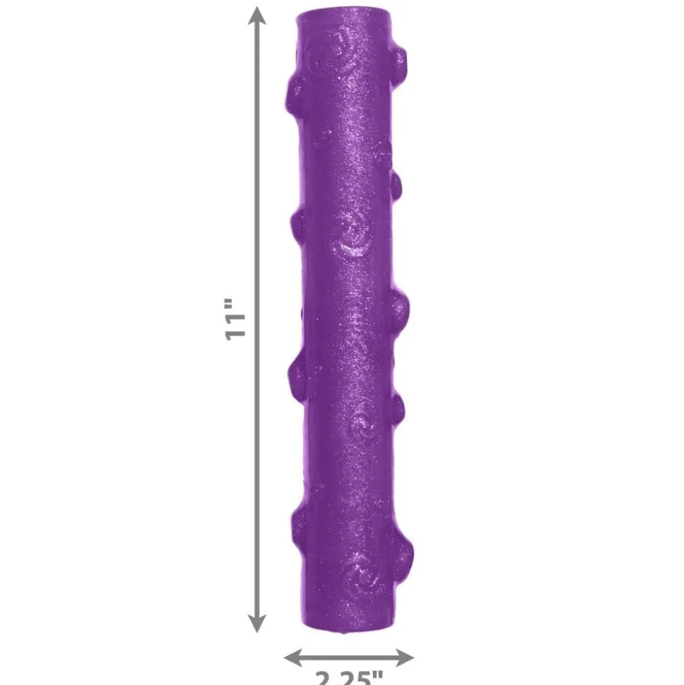 Kong Squeezz Crackle Stick Strong Indoor and Outdoor Dog Toy