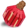 Kong Stuff-A-Ball Treat Dispensing Natural Durable Rubber Dog Toy - Red