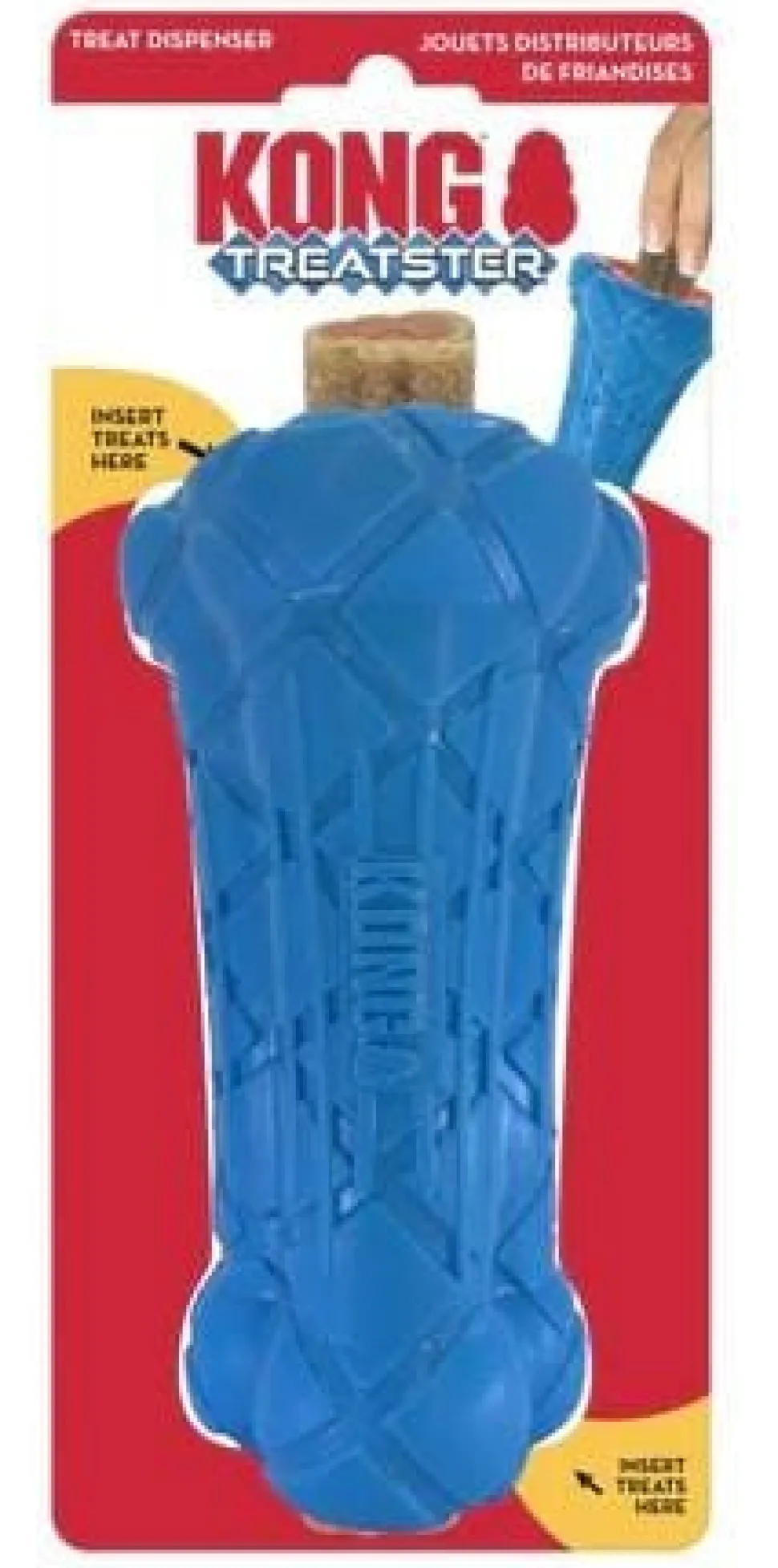 Kong Treatster Treat Dispensing and Fetch Dog Toy - Large