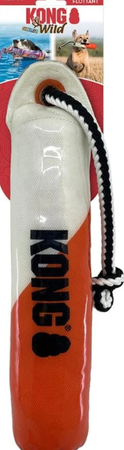 Kong Wild Shieldz Dummy Fetch and Floating Nylon Dog Toy - Medium/Large