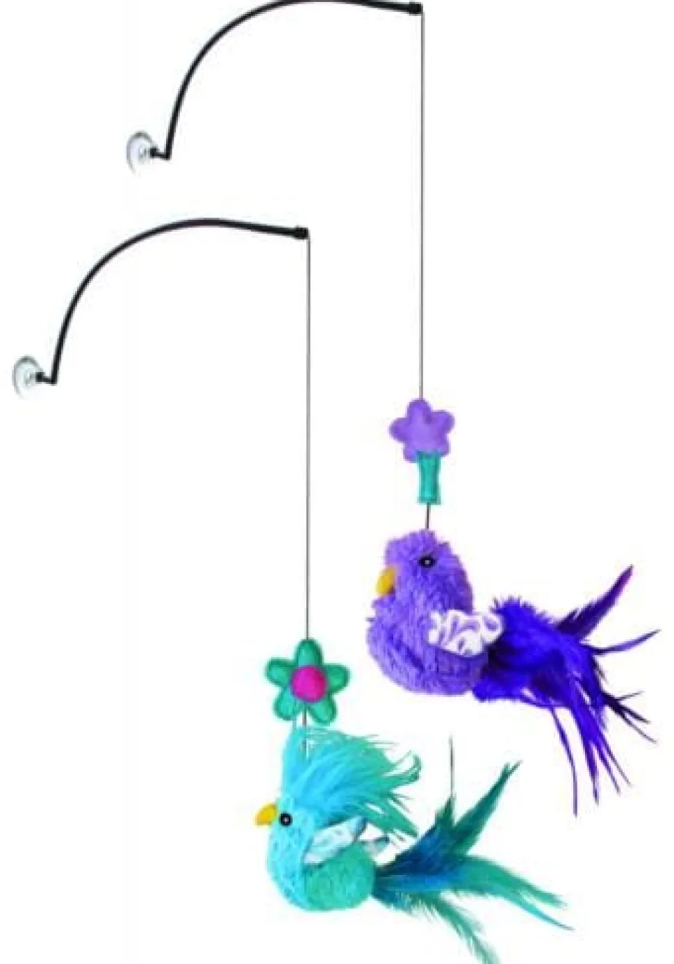 Kong Window or Glass Gripping Feather Cat Teaser Toy