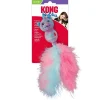 Kong Wubba Caticorn Plush and Sparkle Feather Cat Toy
