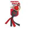 Kong Wubba Zoo Mandrill Squeak and Fetch Nylon Plush Dog Toy - Assorted - Large