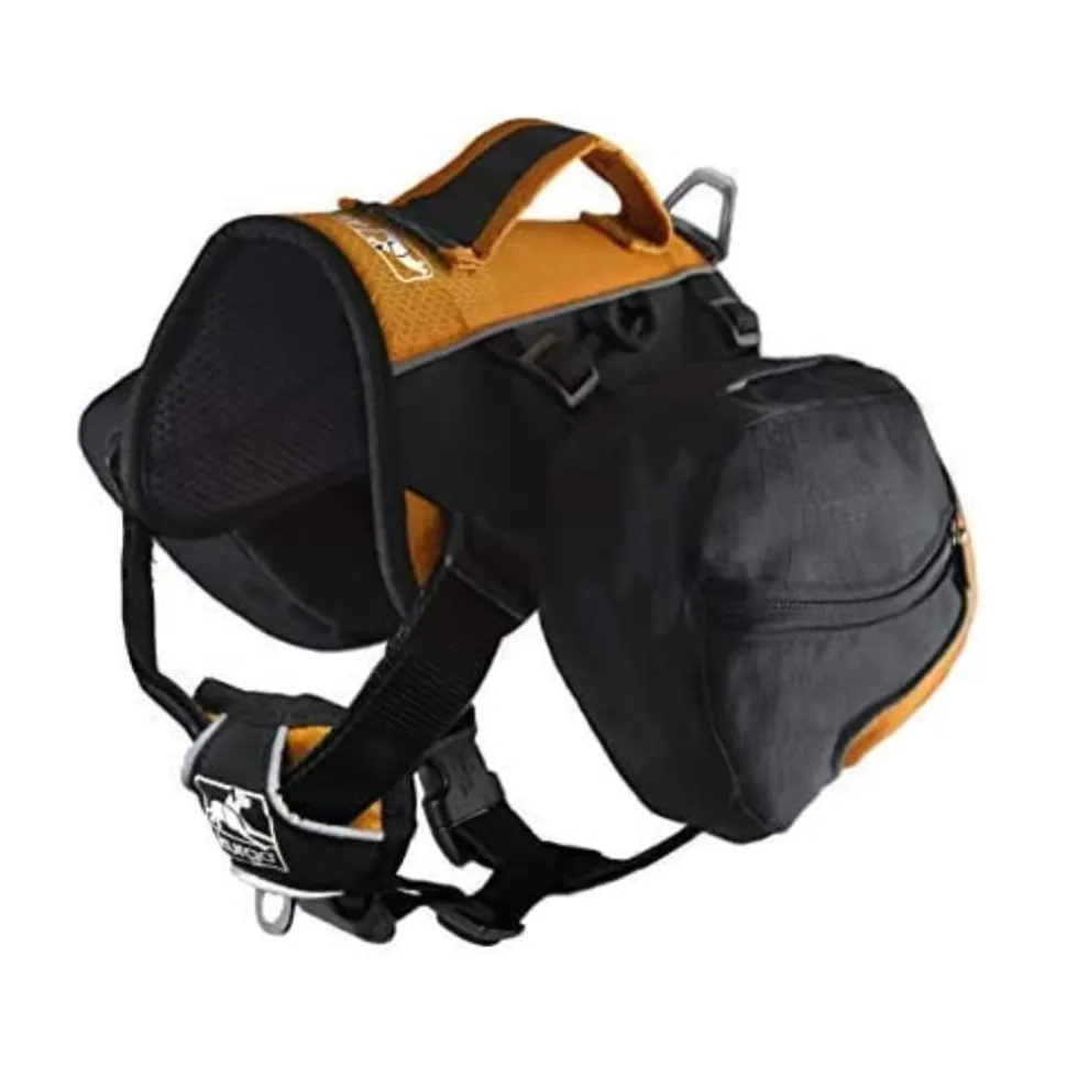 Kurgo Baxter Hiking Reflective Dog Backpack and Harness