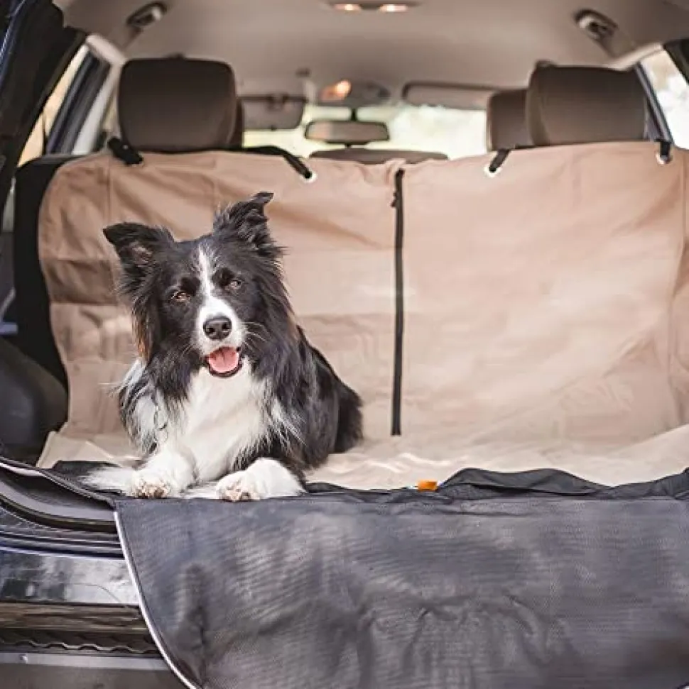 Kurgo Dog Cargo Cape Trunk Liner for Cars SUV's and Trucks with Storage Pockets