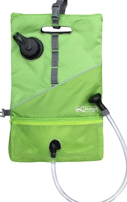 Kurgo Go Shower Bag Dog Showers - Green - 6 L