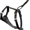 Kurgo Tru-Fit Quick-Release No-Pull Tether Smart Dog Harness - Black