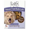 Lazy Dog Molasses Crisped Blueberry Oats Crunchy Biscuit Dog Treats - 14 Oz