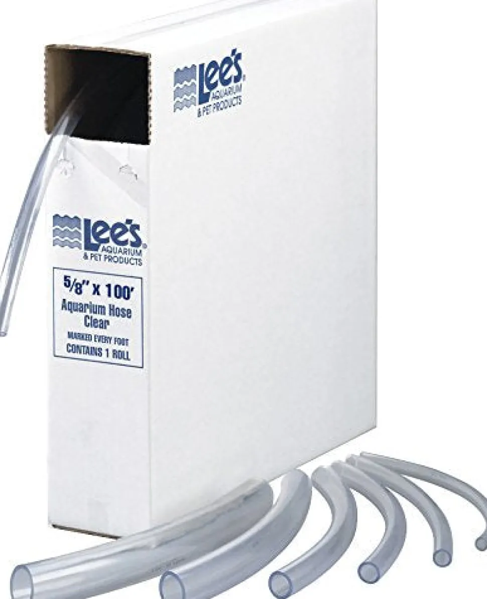 Lee's Aquarium Tubing - Clear - 5/8" - Sold by the Foot - 100 Feet