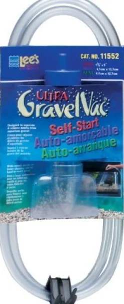 Lee's Ultra Self-Start GravelVac with Nozzle & Clip - Mini - 5"
