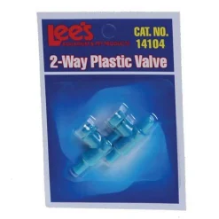 Lee's 2-Way Plastic Valve - 2 pk - Pack of 12