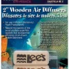 Lee's Wooden Air Diffusers - 2" - 2 pk
